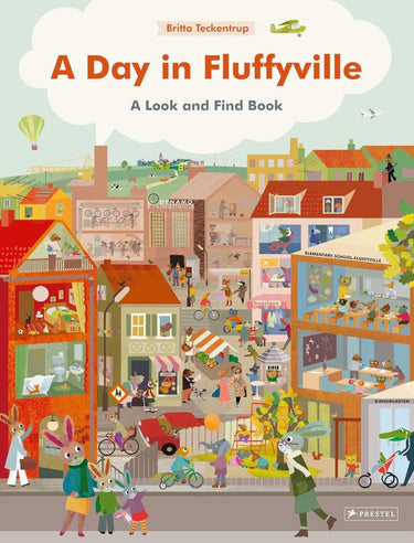 Day In Fluffyville: A Look-and-find-book